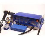 HAKKO SMD Soldering Repair System FR702-59, Soldering iron, Soldering handle, Soldering/Desoldering, Toolbox included, ESD Safe